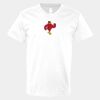 V-Neck Heavy Cotton 100% T-Shirt Thumbnail