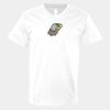 V-Neck Heavy Cotton 100% T-Shirt Thumbnail