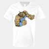 V-Neck Heavy Cotton 100% T-Shirt Thumbnail