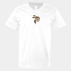 V-Neck Heavy Cotton 100% T-Shirt Thumbnail