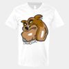 V-Neck Heavy Cotton 100% T-Shirt Thumbnail
