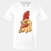 V-Neck Heavy Cotton 100% T-Shirt Thumbnail