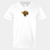 V-Neck Heavy Cotton 100% T-Shirt Thumbnail