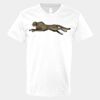 V-Neck Heavy Cotton 100% T-Shirt Thumbnail