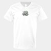 V-Neck Heavy Cotton 100% T-Shirt Thumbnail