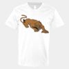 V-Neck Heavy Cotton 100% T-Shirt Thumbnail
