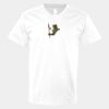 V-Neck Heavy Cotton 100% T-Shirt Thumbnail