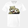 V-Neck Heavy Cotton 100% T-Shirt Thumbnail