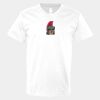 V-Neck Heavy Cotton 100% T-Shirt Thumbnail