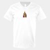 V-Neck Heavy Cotton 100% T-Shirt Thumbnail