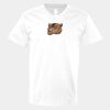 V-Neck Heavy Cotton 100% T-Shirt Thumbnail