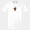 V-Neck Heavy Cotton 100% T-Shirt Thumbnail