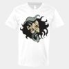 V-Neck Heavy Cotton 100% T-Shirt Thumbnail