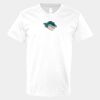 V-Neck Heavy Cotton 100% T-Shirt Thumbnail