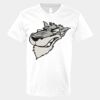 V-Neck Heavy Cotton 100% T-Shirt Thumbnail