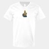 V-Neck Heavy Cotton 100% T-Shirt Thumbnail