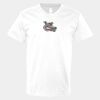 V-Neck Heavy Cotton 100% T-Shirt Thumbnail