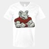 V-Neck Heavy Cotton 100% T-Shirt Thumbnail