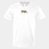 V-Neck Heavy Cotton 100% T-Shirt Thumbnail