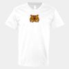 V-Neck Heavy Cotton 100% T-Shirt Thumbnail