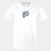 V-Neck Heavy Cotton 100% T-Shirt Thumbnail