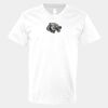 V-Neck Heavy Cotton 100% T-Shirt Thumbnail