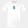 V-Neck Heavy Cotton 100% T-Shirt Thumbnail