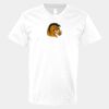 V-Neck Heavy Cotton 100% T-Shirt Thumbnail