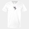 V-Neck Heavy Cotton 100% T-Shirt Thumbnail