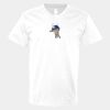 V-Neck Heavy Cotton 100% T-Shirt Thumbnail