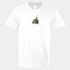 V-Neck Heavy Cotton 100% T-Shirt Thumbnail