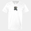 V-Neck Heavy Cotton 100% T-Shirt Thumbnail