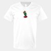 V-Neck Heavy Cotton 100% T-Shirt Thumbnail