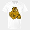 V-Neck Heavy Cotton 100% T-Shirt Thumbnail