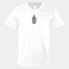 V-Neck Heavy Cotton 100% T-Shirt Thumbnail