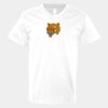 V-Neck Heavy Cotton 100% T-Shirt Thumbnail