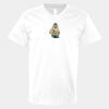V-Neck Heavy Cotton 100% T-Shirt Thumbnail