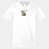 V-Neck Heavy Cotton 100% T-Shirt Thumbnail