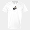 V-Neck Heavy Cotton 100% T-Shirt Thumbnail
