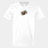V-Neck Heavy Cotton 100% T-Shirt Thumbnail