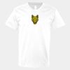 V-Neck Heavy Cotton 100% T-Shirt Thumbnail