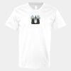 V-Neck Heavy Cotton 100% T-Shirt Thumbnail