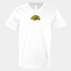 V-Neck Heavy Cotton 100% T-Shirt Thumbnail