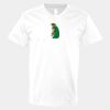 V-Neck Heavy Cotton 100% T-Shirt Thumbnail
