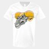 V-Neck Heavy Cotton 100% T-Shirt Thumbnail