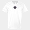 V-Neck Heavy Cotton 100% T-Shirt Thumbnail