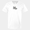 V-Neck Heavy Cotton 100% T-Shirt Thumbnail