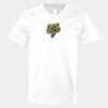 V-Neck Heavy Cotton 100% T-Shirt Thumbnail