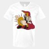 V-Neck Heavy Cotton 100% T-Shirt Thumbnail