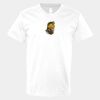 V-Neck Heavy Cotton 100% T-Shirt Thumbnail